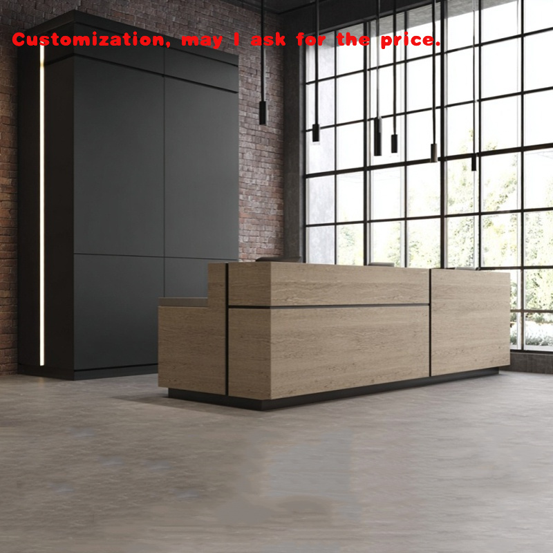 Office Furniture Company - 맞춤형 사무용 가구 2인용 모던 우드