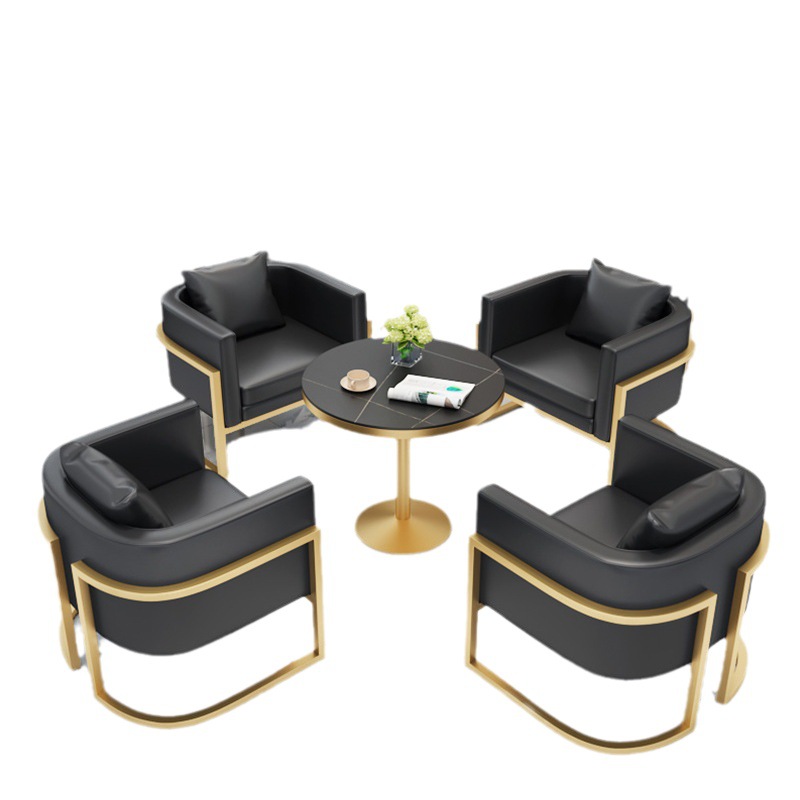 사무용 가구 대기실 접견 소파 모던 가죽 사무실 소파  - Office Furniture Luxury 리뷰 및 가격