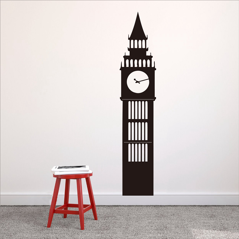 런던 빅 벤 시계 벽 데칼 비닐 벽 아트 스티커 홈 장 - Office Furniture London 리뷰 및 가격