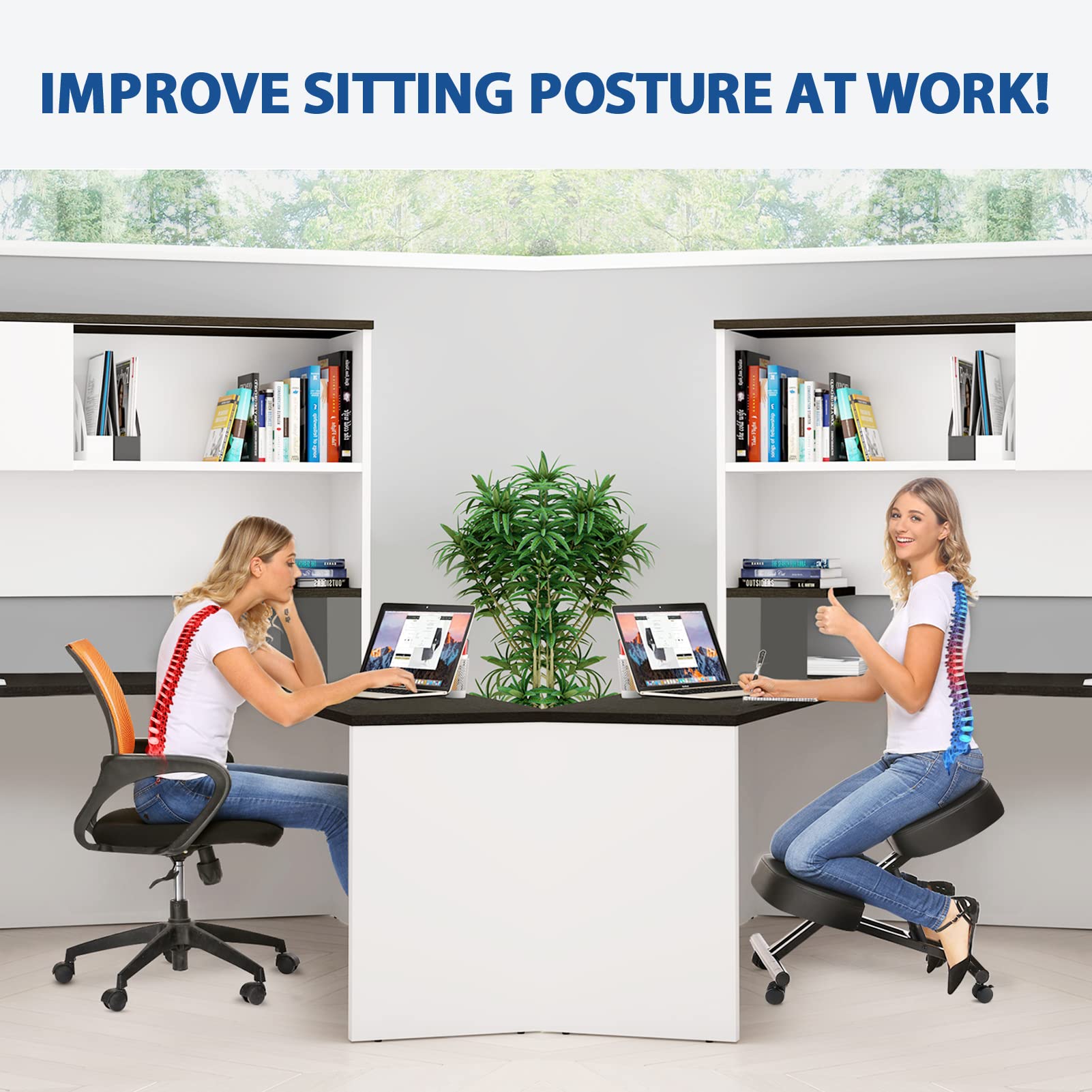 사무실용 인체공학적 무릎꿇이 의자, 가정 및 사무실용  - Office Furniture Home 리뷰 및 가격