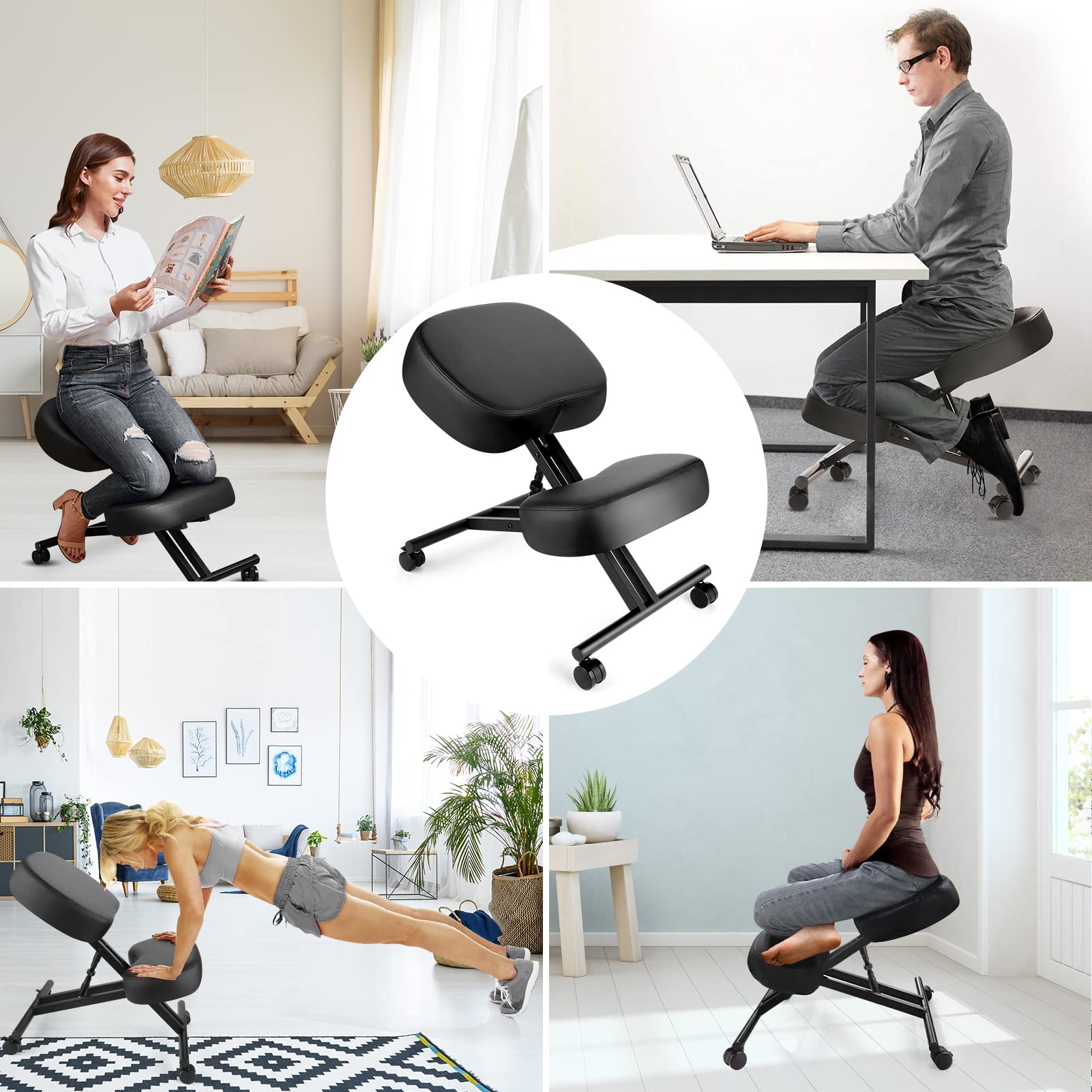 사무실용 인체공학적 무릎꿇이 의자, 가정 및 사무실용  - Office Furniture Home 리뷰 및 가격