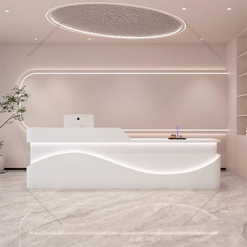 북유럽 고급 뷰티 살롱 계산대 현대 의류 매장 아트 댄 - Office Furniture Company 리뷰 및 가격