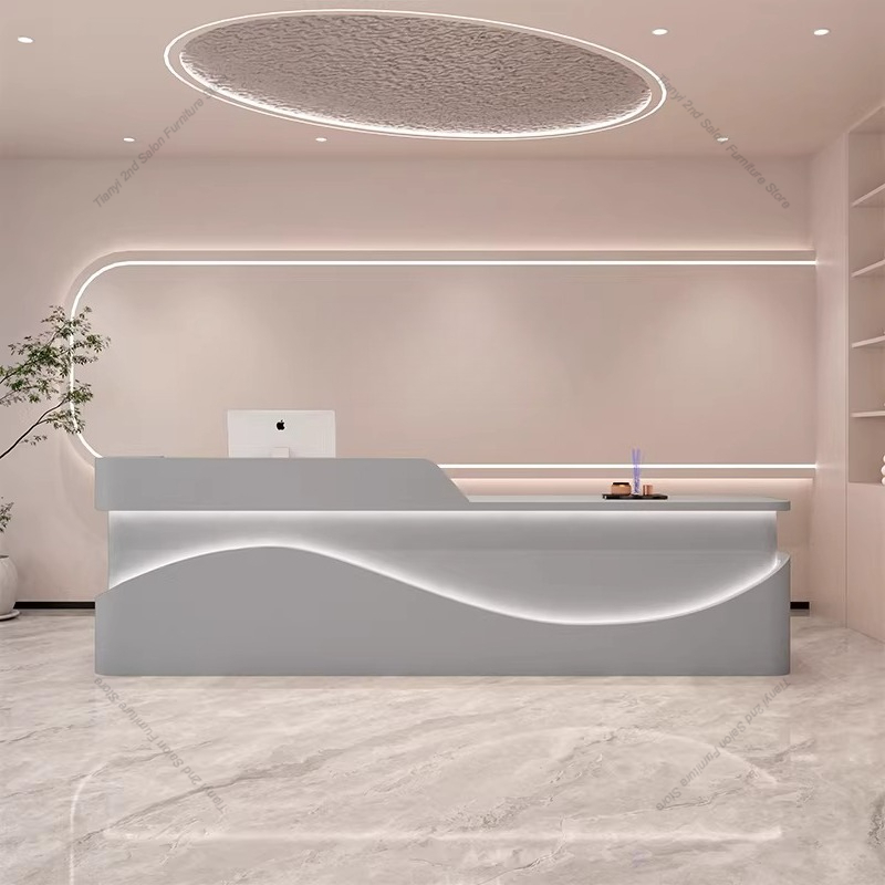 북유럽 고급 뷰티 살롱 계산대 현대 의류 매장 아트 댄 - Office Furniture Company 리뷰 및 가격