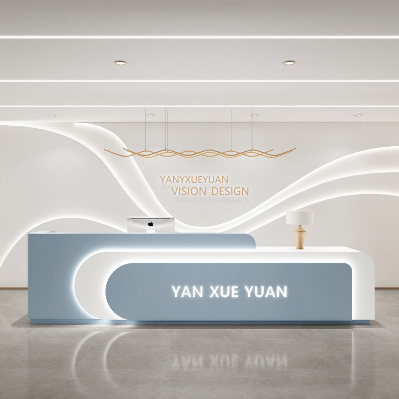 심플한 의료 접수대 뷰티 회사 리터 접수대 라이트 럭셔 - Office Furniture Company 리뷰 및 가격