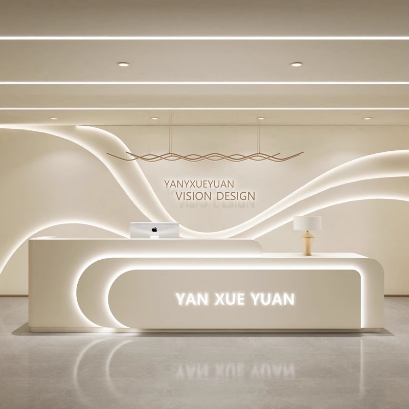 심플한 의료 접수대 뷰티 회사 리터 접수대 라이트 럭셔 - Office Furniture Company 리뷰 및 가격