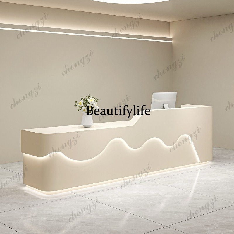 PPP 미니멀리스트 미적 디자인 리셉션 데스크 뷰티 살 - Office Furniture Company 리뷰 및 가격