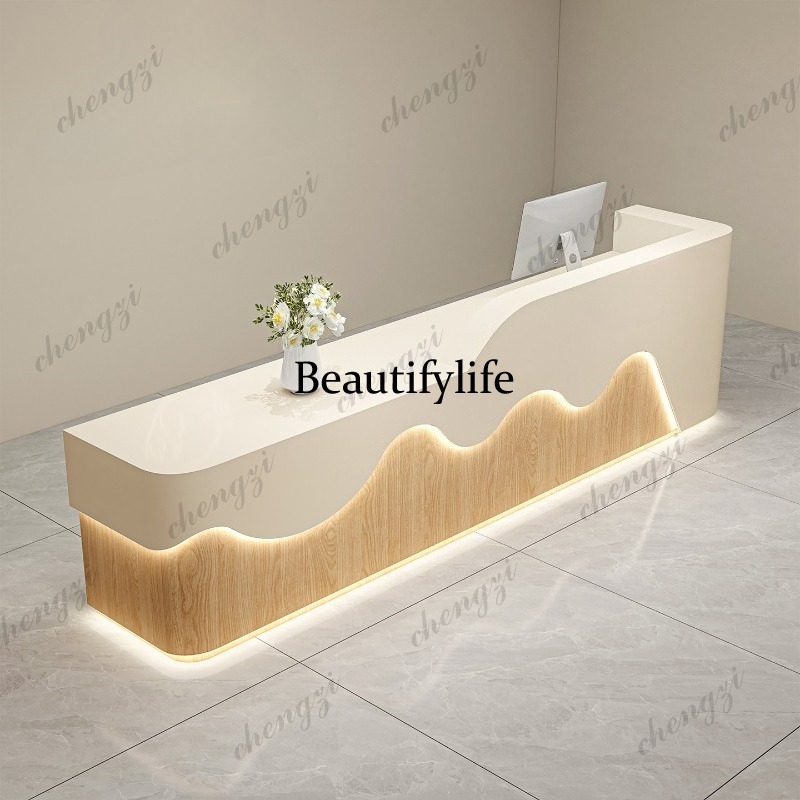 PPP 미니멀리스트 미적 디자인 리셉션 데스크 뷰티 살 - Office Furniture Company 리뷰 및 가격