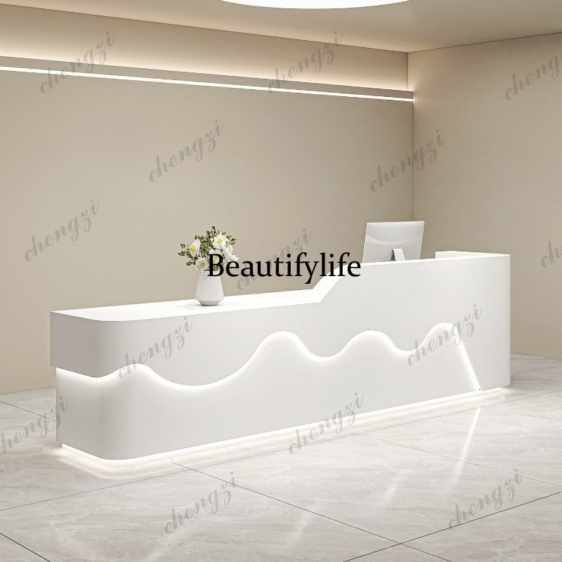 PPP 미니멀리스트 미적 디자인 리셉션 데스크 뷰티 살 - Office Furniture Company 리뷰 및 가격