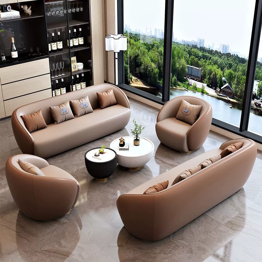 경량 고급 사무실 소파 모던 미니멀리스트 비즈니스 접견 - Office Furniture Luxury 리뷰 및 가격