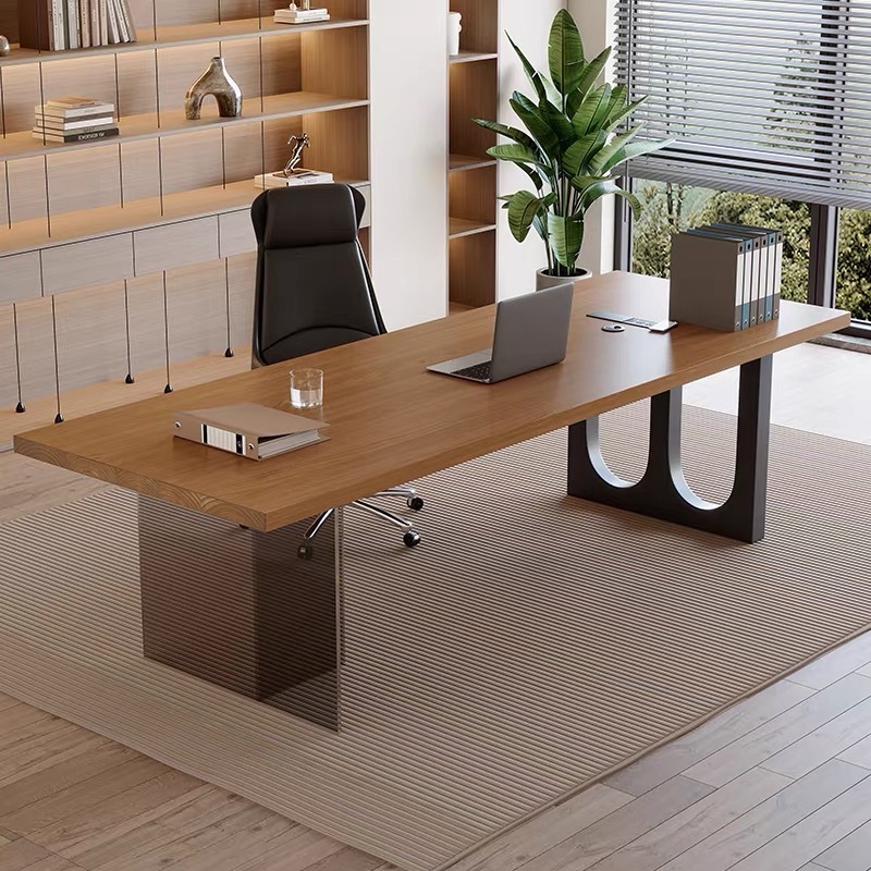이탈리아 아크릴 플로팅 목재 사무실 책상 현대적인 심플 - Office Furniture Home 리뷰 및 가격