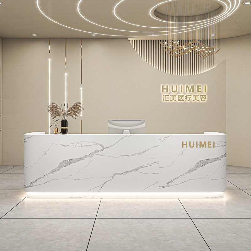 모던 미니멀리스트 뷰티 살롱 계산대 모던 디자인 의류  - Office Furniture Company 리뷰 및 가격