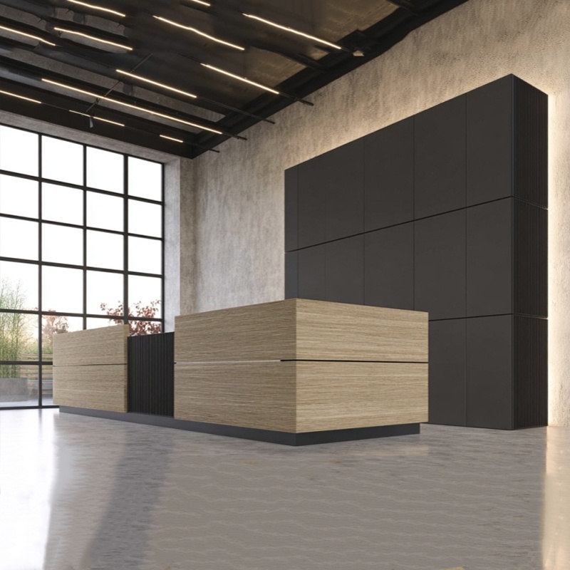 맞춤형 사무용 가구 2인용 모던 우드 호텔 회사 사무실 - Office Furniture Company 리뷰 및 가격