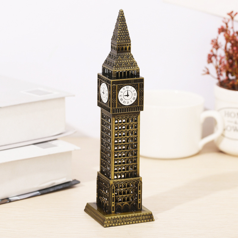 다양한 크기와 색상의 레트로 런던 빅벤 시계 모형, 가 - Office Furniture London 리뷰 및 가격