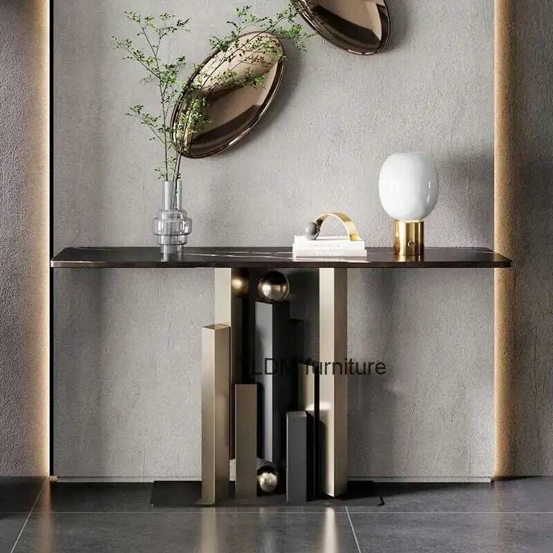 사무실을위한 현대 간단한 콘솔 테이블 작은 디자인 하이 - Office Furniture Luxury 리뷰 및 가격