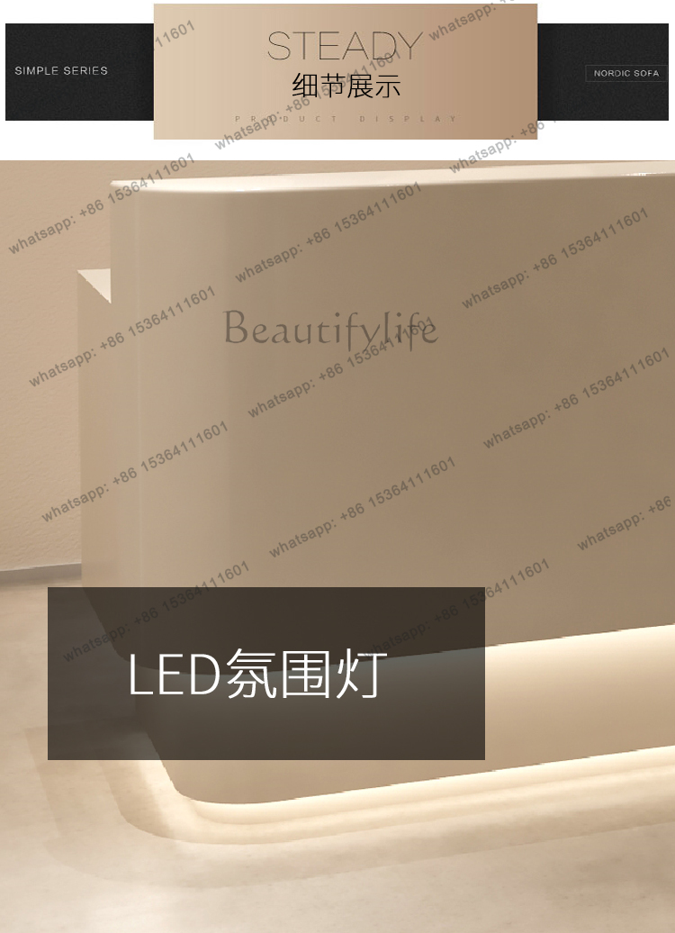 회사 현대식 리셉션 데스크 상점 뷰티 바 럭셔리 호텔  - Office Furniture Company 리뷰 및 가격