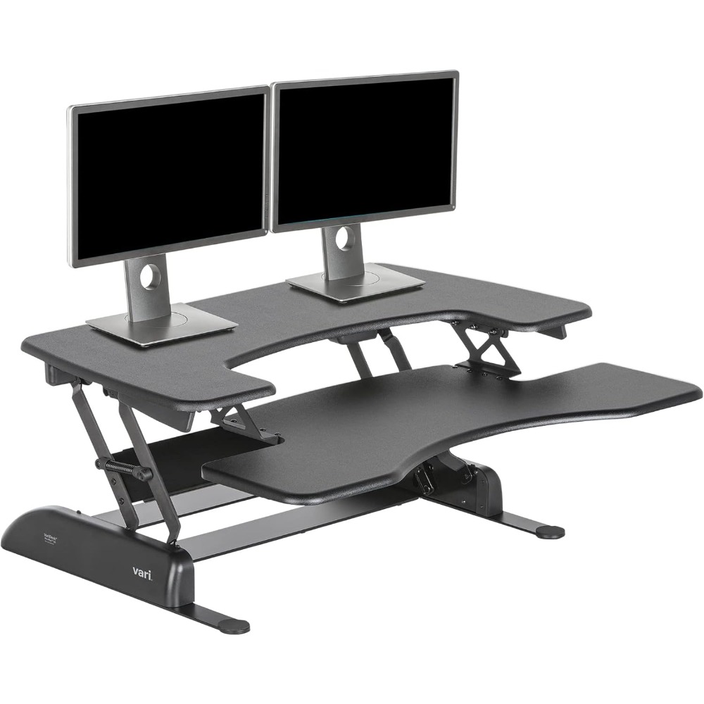 데스크 프로 플러스 36, 듀얼 모니터 스탠딩 컨버터, - Office Furniture Plus 리뷰 및 가격