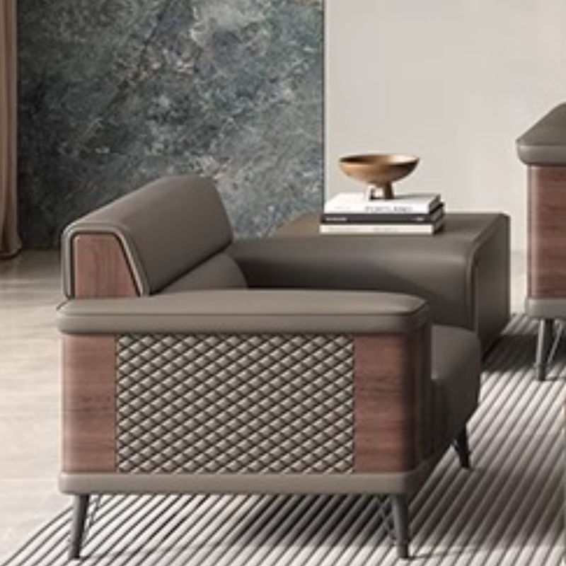고급 PU 가죽 사무용 소파 커피 조합 회사 사무용 소 - Office Furniture Company 리뷰 및 가격