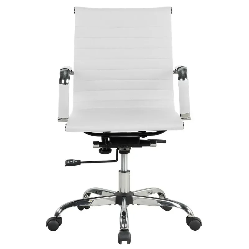 조절 가능한 높이의 PU 가죽 사무용 의자, 능선이 있 - Office Furniture Com 리뷰 및 가격